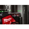 Laser 360° se zeleným paprskem a 3 rovinami, bateriový (4Ah) - Milwaukee M12 3PLKIT-401C14