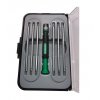 Sada šroubováků na jemnou mechaniku (PH, PL, TORX, IMBUS), 7 ks - JONNESWAY D35PC27S