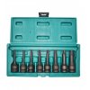 Rázové hlavice 1/2", TORX, prodloužené, 78 mm, sada 8 dílů - JONNESWAY S06A4308S