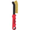 Kartáč na brzdové čelisti, drátěný, mosazný, 2 řady - KS TOOLS 201.2322