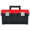 Kufr na nářadí 476 x 260 x 256 mm, kovové zámky, červeno černý - Kistenberg_3