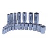 Gola sada 1/4", nástrčné a zástrčné hlavice, prodloužení, ráčna, 53 ks - NEO tools 10-006