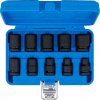 Nástrčné hlavice úderové 1/2", 6hranné palcové 3/8"-15/16", sada 10 ks - BGS 74296