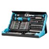Sada bitů, úhlových šroubováků a ráčny 14“, 73 dílů v pouzdře - HAZET 2200SC-31