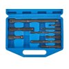 Prodloužení - nástavce úderové, 1/4", 3/8", 1/2", Cr-V ocel, 9 ks 1