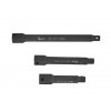 Prodloužení - nástavce úderové, 1/4", 3/8", 1/2", Cr-V ocel, 9 ks