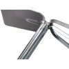 Zahradní motyčka s kypřičem, délka 290 mm, ergonomická rukojeť - SIXTOL