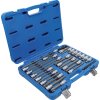 Zástrčné hlavice Imbus, TORX, XZN a RIBE, 4hran 1-2, sada 38 dílů - BGS 5184 2