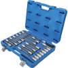 Zástrčné hlavice Imbus, TORX, XZN a RIBE, 4hran 1-2, sada 38 dílů - BGS 5184 3