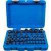 Nástrčné a zástrčné hlavice TORX 1/4", 3/8" a 1/2", sada 52 dílů - BGS 9839