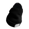 Čepice s čelovkou 180lm, nabíjecí, USB, univerzální velikost, černá - SIXTOL
