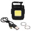 Svítilna na klíče s magnetem, 900 lm, COB LED, USB - SIXTOL_8
