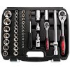 Gola sada 1/2" a 1/4", 6hranné hlavice, 4-32 mm, 94 ks - SIXTOL
