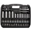 Gola sada 1/2" a 1/4", 6hranné hlavice, 4-32 mm, 94 ks - SIXTOL
