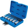 Zástrčné hlavice a bity TORX 1-2, T10-T70, sada 27 dílů - BGS 5101 3