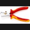 Odizolovací kleště, VDE, nastavitelné do 10 mm2 - KNIPEX 11 06 160 b