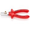 Odizolovací kleště, máčené, VDE 1000V, nastavitelné do 10 mm2 - KNIPEX 11 07 160