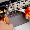 Odizolovací kleště, VDE, nastavitelné do 10 mm2, s přípevňovacím okem - KNIPEX 11 06 160 T