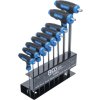 Klíče TORX s T-rukojetí, T10-T50, sada 8 dílů - BGS 8485