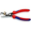 Odizolovací kleště s kabelovými nůžkami, odizolovací průměr max. 5 mm - KNIPEX 13 62 180