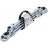 Očkové ráčnové klíče E-TORX E6-E24, s kloubem, sada 4 díly - BGS 71028
