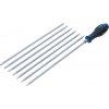 Šroubováky TORX a TORX Plus T10-T40, prodloužené, výměnné dříky, sada 8 dílů - BGS 2325
