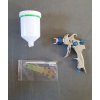 Stříkací pistole HVLP, tryska 1.4 mm, objem 600 ml, šířka proudu 160 - 240 mm- BAZAROVÝ p.