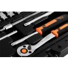 Gola sada 1/4", ráčna 90 zubů, 46ks - NEO tools 10-004 j