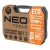 Gola sada 1/2", 1/4", ráčna 90 zubů, Cr-V ocel 82 ks - NEO tools 08-6722