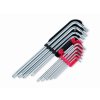 Klíče Torx s otvorem, prodloužené, TT10-TT50, 9ks - KREATOR_2