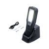 BGS Technic BGS 85347 Aku pracovní COB LED lampa, sklopná, s nabíjecí stanicí (2,0 Ah)
