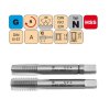 Závitník sadový G1/8" I+III SADA A HSS DIN 5157