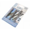 Adaptéry pro bity a hlavice 1/4”, 3/8”, 1/2”, sada 3 ks - SATRA c