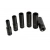 Rázové hlavice 1/2", 10-21 cm, délka 77 mm, sada 6 ks