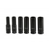 Rázové hlavice 1/2", 10-21 cm, délka 77 mm, sada 6 ks