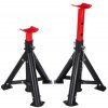Podkládací stojánky - skládací podpěra pod auto 3 t, MECHANIC CAR STAND PRO, 2 ks - SIXTOL