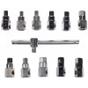 Sada na vypouštění oleje MECHANIC OIL DRAIN SET, hex + čtyřhran, 12 ks - SIXTOL