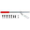 Sada pro napínání řemenice MECHANIC PULLEY SET, 11 ks - SIXTOL