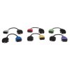 Kompletní sada OBD2 redukcí Fiat ECU Scan pro osobní auta MECHANIC CABLE, 6 ks - SIXTOL