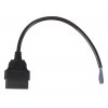 Prodlužovací kabel OBD2 s 16 piny samice-samec, 30 cm, MECHANIC CABLE 27 - SIXTOL
