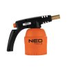 Plynový hořák na kartuše 190 g, max. 2 kW, 1350 °C, piezo zapalování - NEO tools 20-022