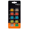 Autopojistky, 5-30 A, ploché nožové, 10 ks - NEO tools 11-991