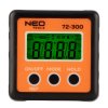 Úhloměr digitální, LCD displej, 0-90° - NEO tools 72-300