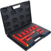 Zástrčné hlavice TORX 1/2" VDE pro elektrikáře, T20-T55, sada 10 dílů - BGS 7131