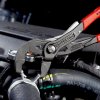 Kleště na hadicové spony do průměru 70 mm, s aretací, délka 250 mm - Knipex 85 51 250 AF