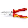 Elektrikářské kleště, multifunkční 6v1, VDE 1000 V - KNIPEX 13 96 200 T