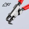 Kleště na vnější pojistné kroužky (segerovky), zahnuté, hrot 1,3 mm - Knipex 46 21 A11