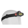 Čelovka LED COB 3W+XPE, 800mAh, s nastavitelnou hlavou, nabíjecí