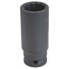 Hlavice nástrčné úderové 1/2", 12hranné, prodloužené 78 mm, různé rozměry - ASTA