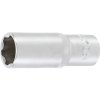 Hlavice nástrčná, 1/2", 20 mm, profil Super Lock, prodloužená - BGS 9358